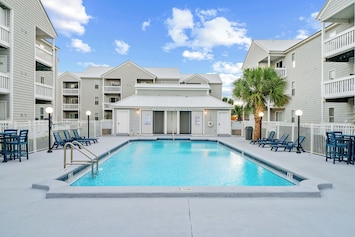 Community pool view