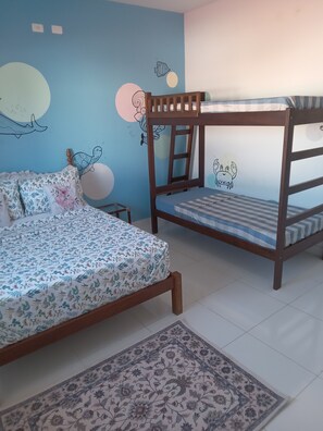 Kamar Quadruple Keluarga | Wi-Fi gratis