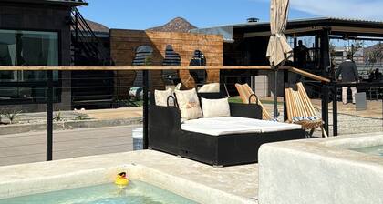 4 bedroom House in Valle de Guadalupe with pool, hot tub, Fire pit and backyard