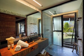 Bangalô Piscina | 1 多间卧室、笔记本电脑工作区、免费 WiFi
