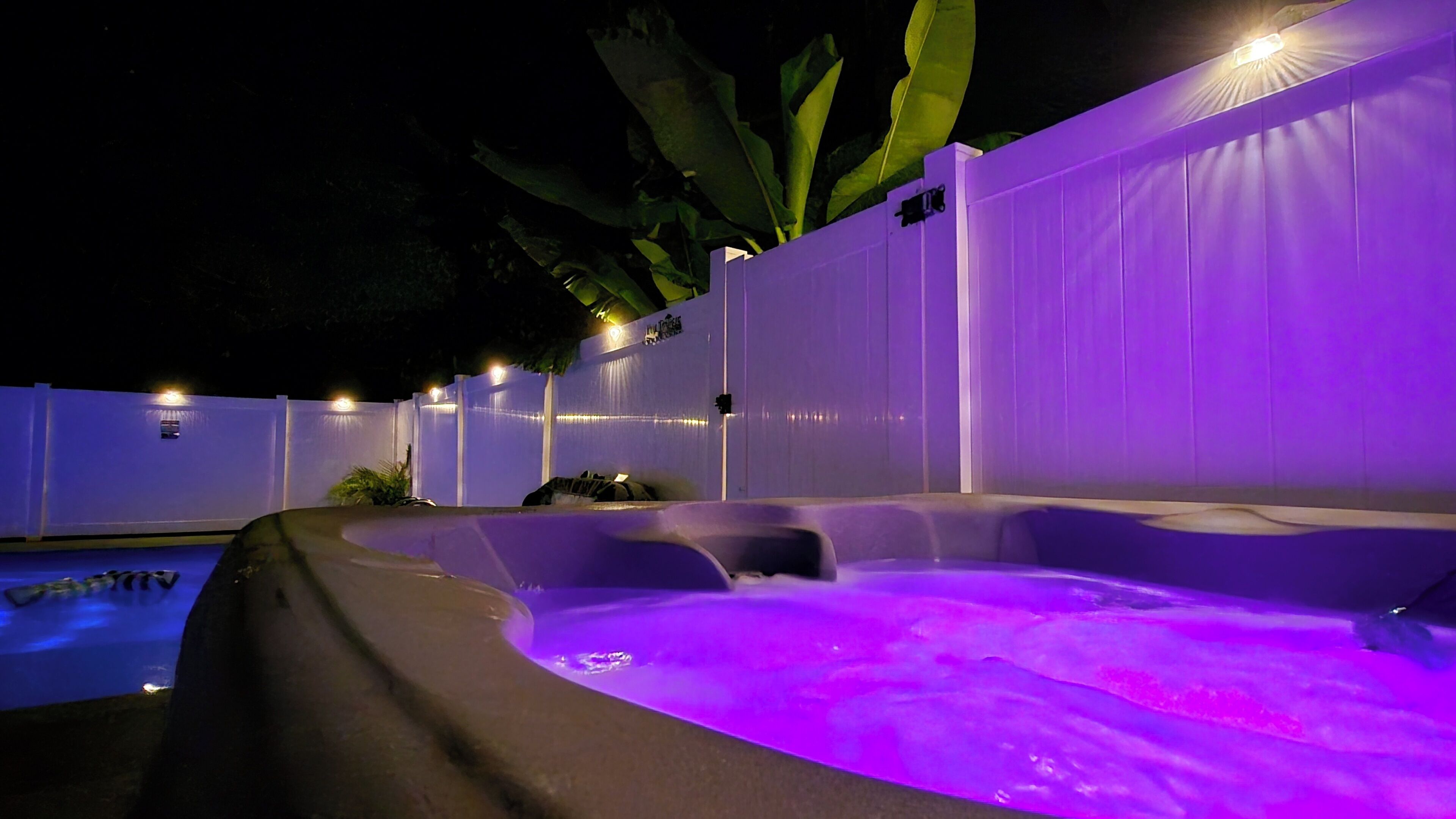 Bain à remous extérieur