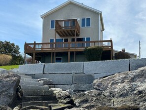 Exterior - Oceanfront Escape: Deck & Granite Steps to Shore (Harpswell)