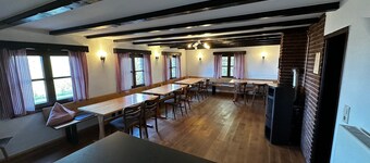 Ski Lodge of the Skiclub Brilon with Mountain Views and Shared Terrace