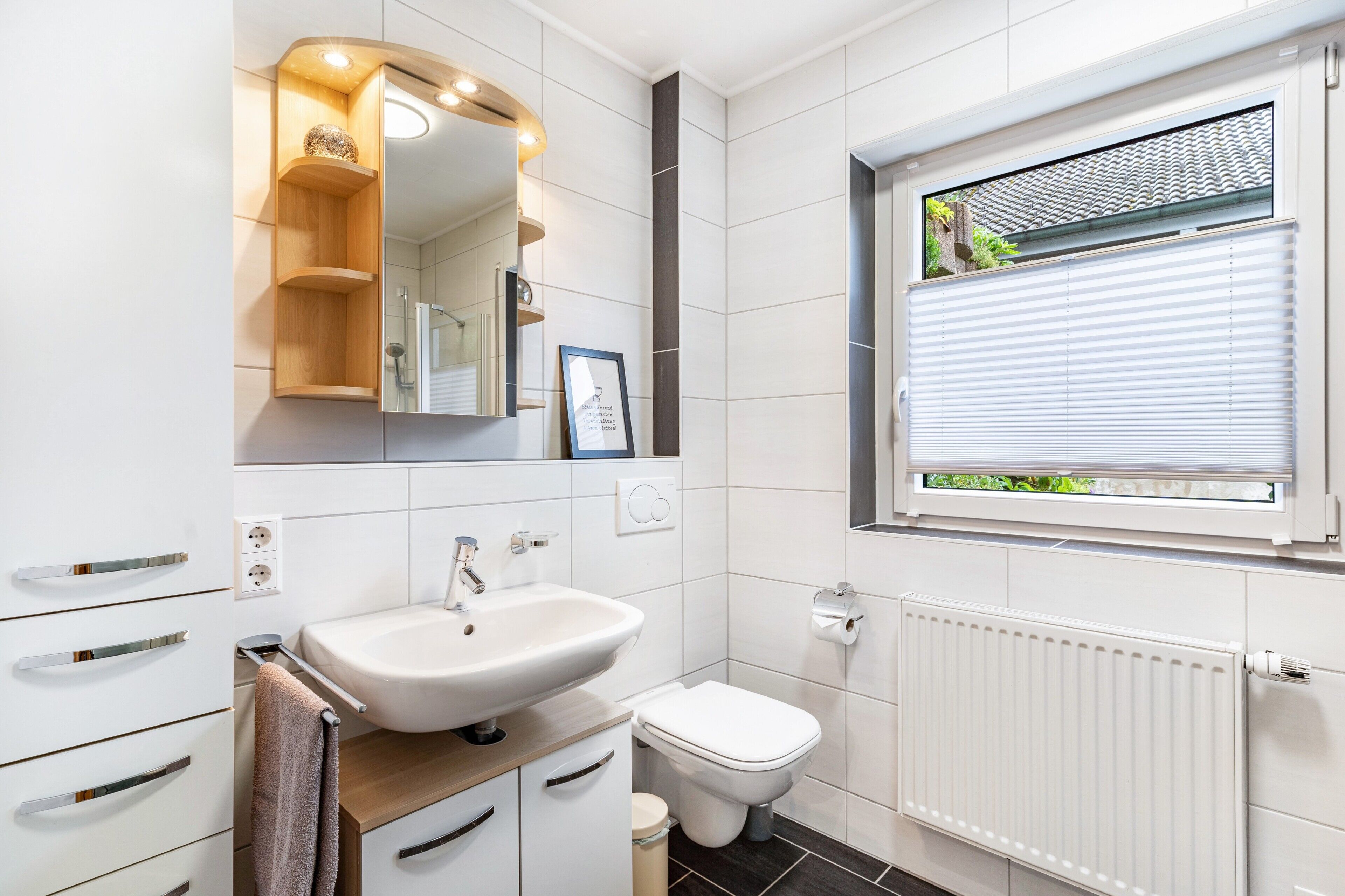 Dusche, Handtücher