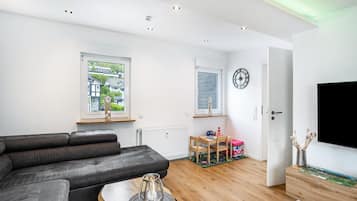 TV, fireplace, DVD player, stereo