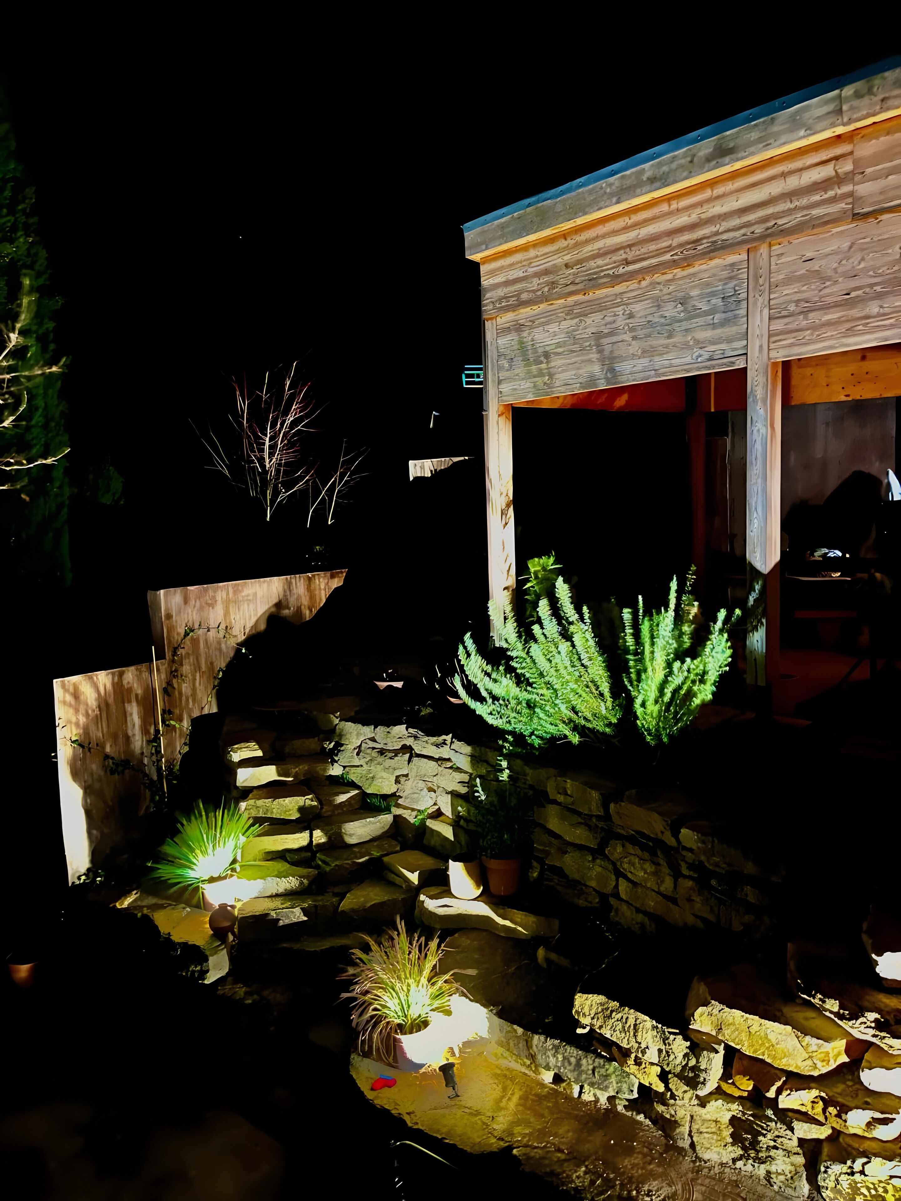 Enceinte de l’hébergement