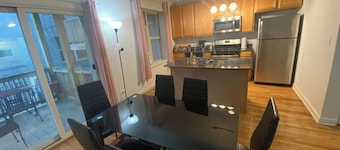 Bright Vintage U of C Center Condo with WiFi, AC in enjoyable Chicago
