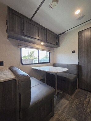 Interior - Charming Modern RV Home in adorable Miami with WiFi, AC, Patio and parking space (Opa-locka)