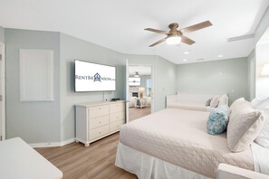 2 habitaciones, wifi gratis y ropa de cama 