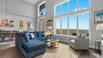 Smart TV, foosball, computer monitors