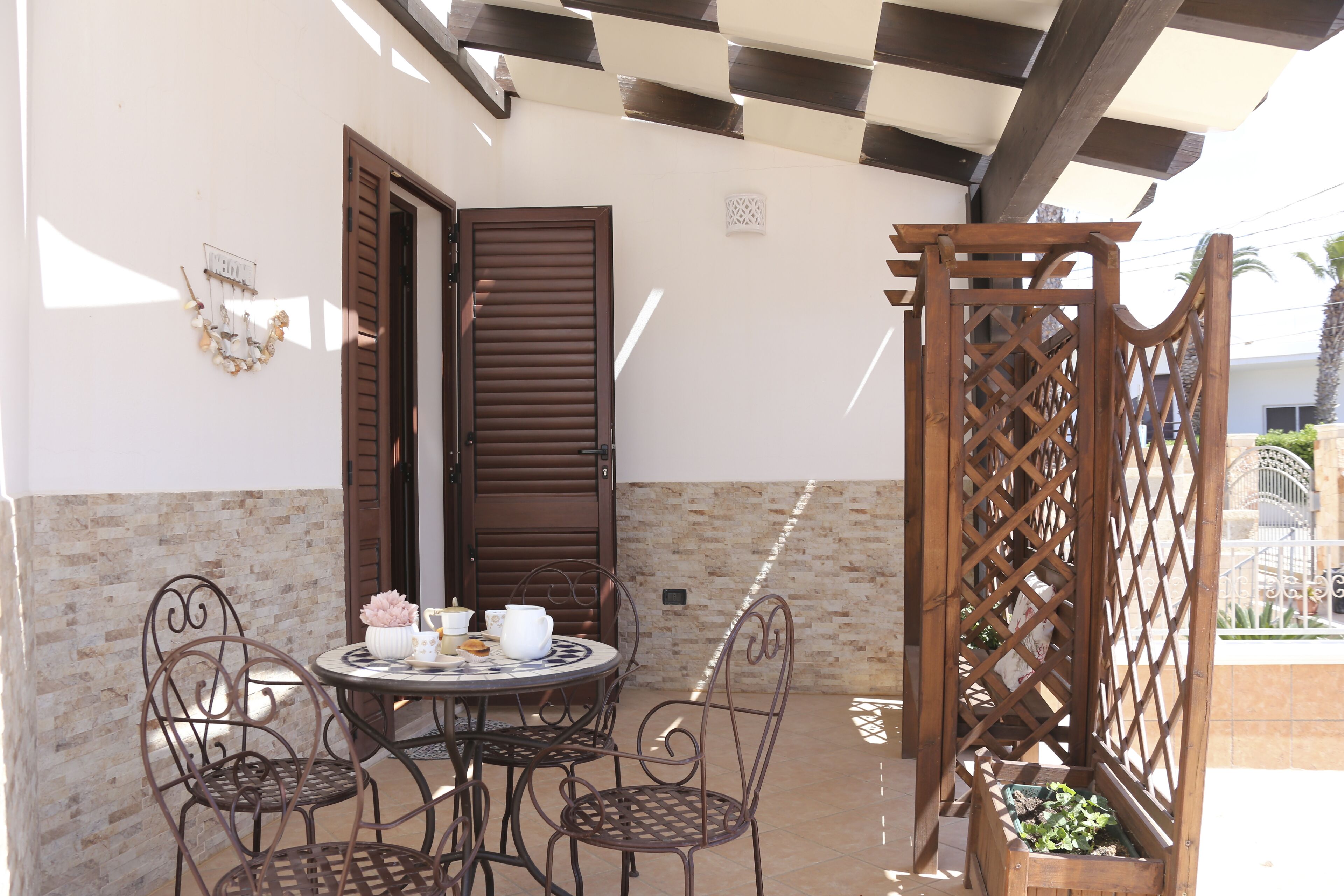 Restauration en plein air