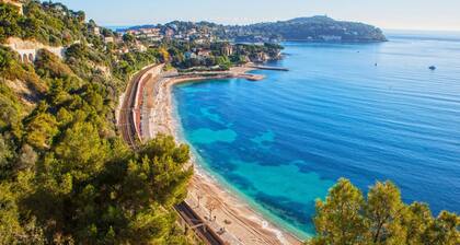 Apt sea view with swimming pool, Golfe-Juan, France