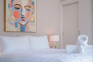 2 chambres, bureau, fer et planche à repasser, Wi-Fi gratuit