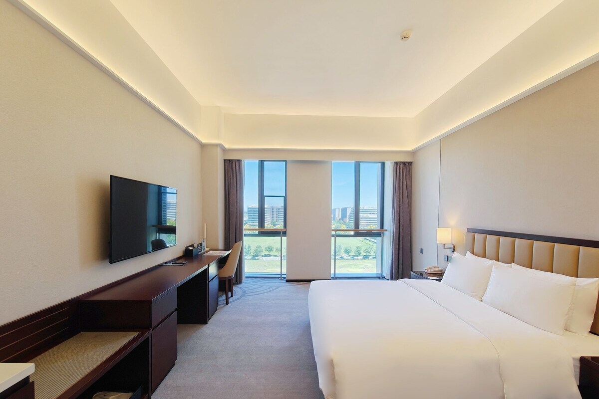Business Double Room | Down comforters, desk, laptop workspace, WiFi (free)