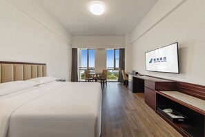 Business Room | Down comforters, desk, laptop workspace, free WiFi