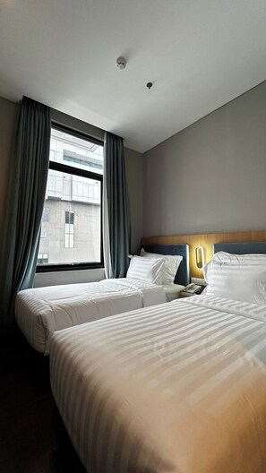 Deluxe kamer, 1 twee- of 2 eenpersoonsbedden | Gratis wifi