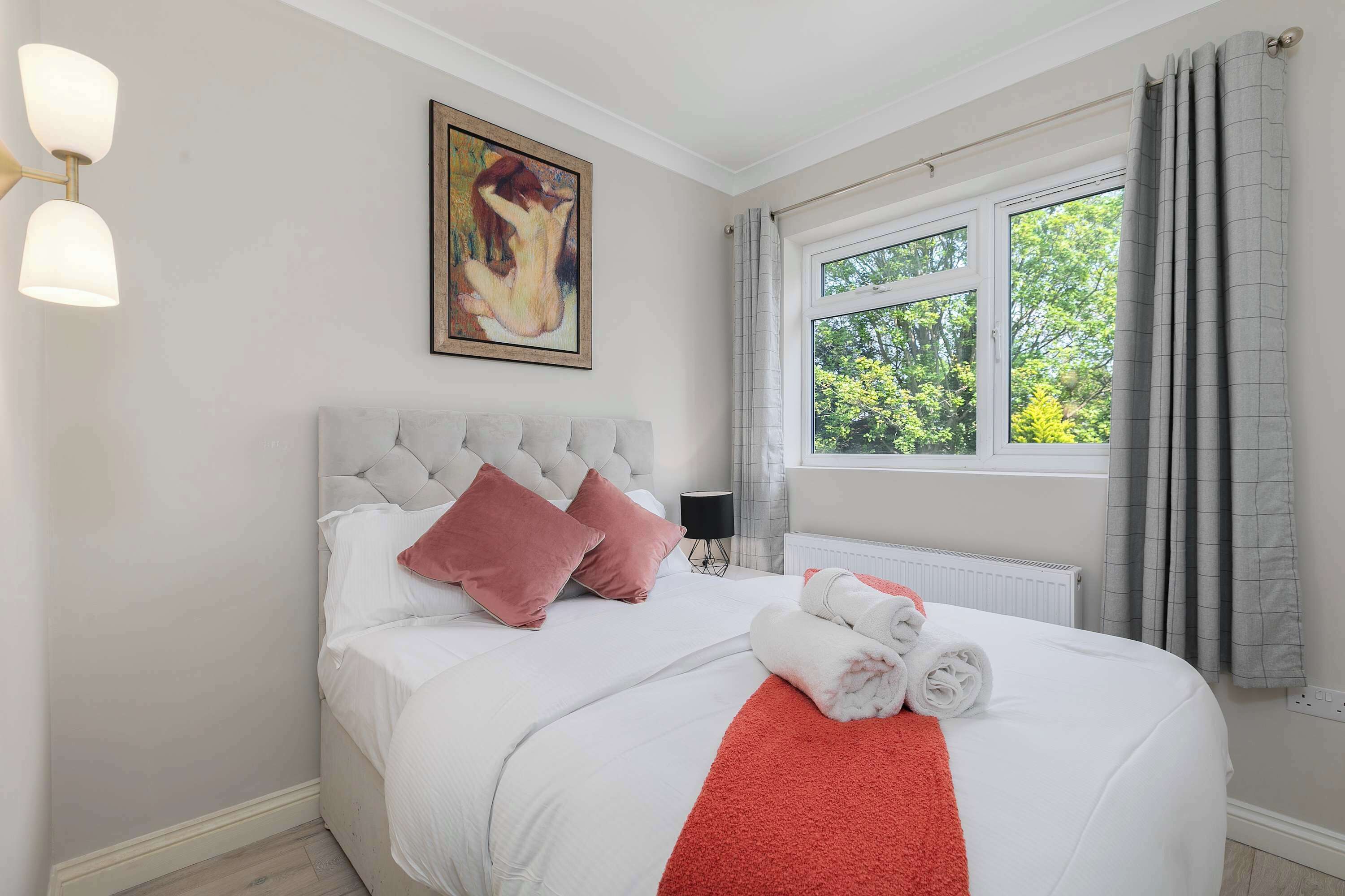 5 bedrooms, iron/ironing board, travel cot, free WiFi
