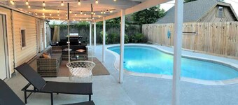 Central Home w/ Pool and New Pool House*