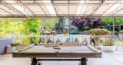 Blueground | Santa Clara, pool & AC, nr stadium