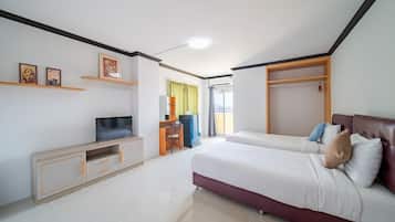 Habitación estándar con 2 camas individuales | Wifi gratis y ropa de cama