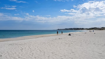 On the beach