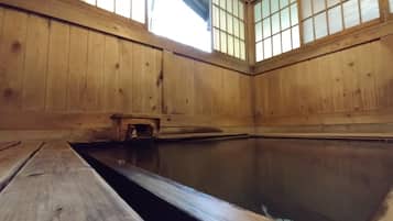 Japanese-style Twin Room, Non Smoking | Bathroom | Hair dryer, towels, shampoo, toilet paper