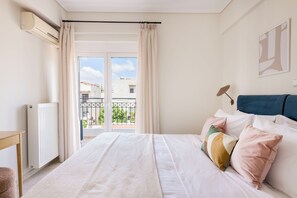 2 Schlafzimmer, Schreibtisch, Bügeleisen/Bügelbrett, kostenloses WLAN