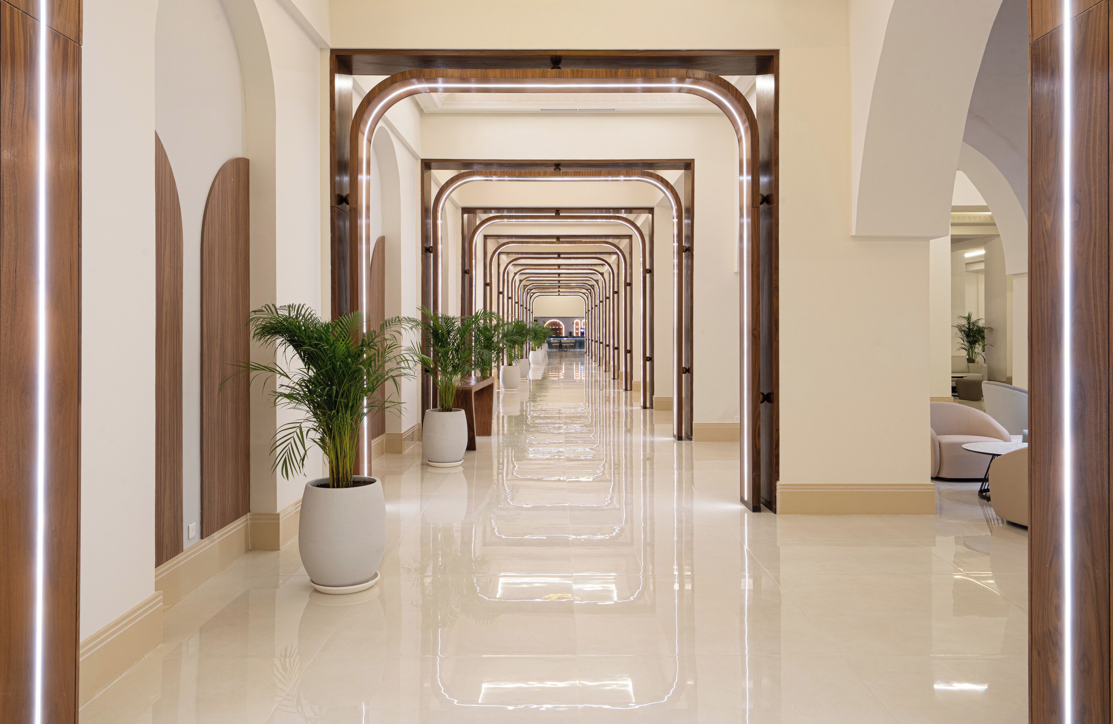 Reception hall