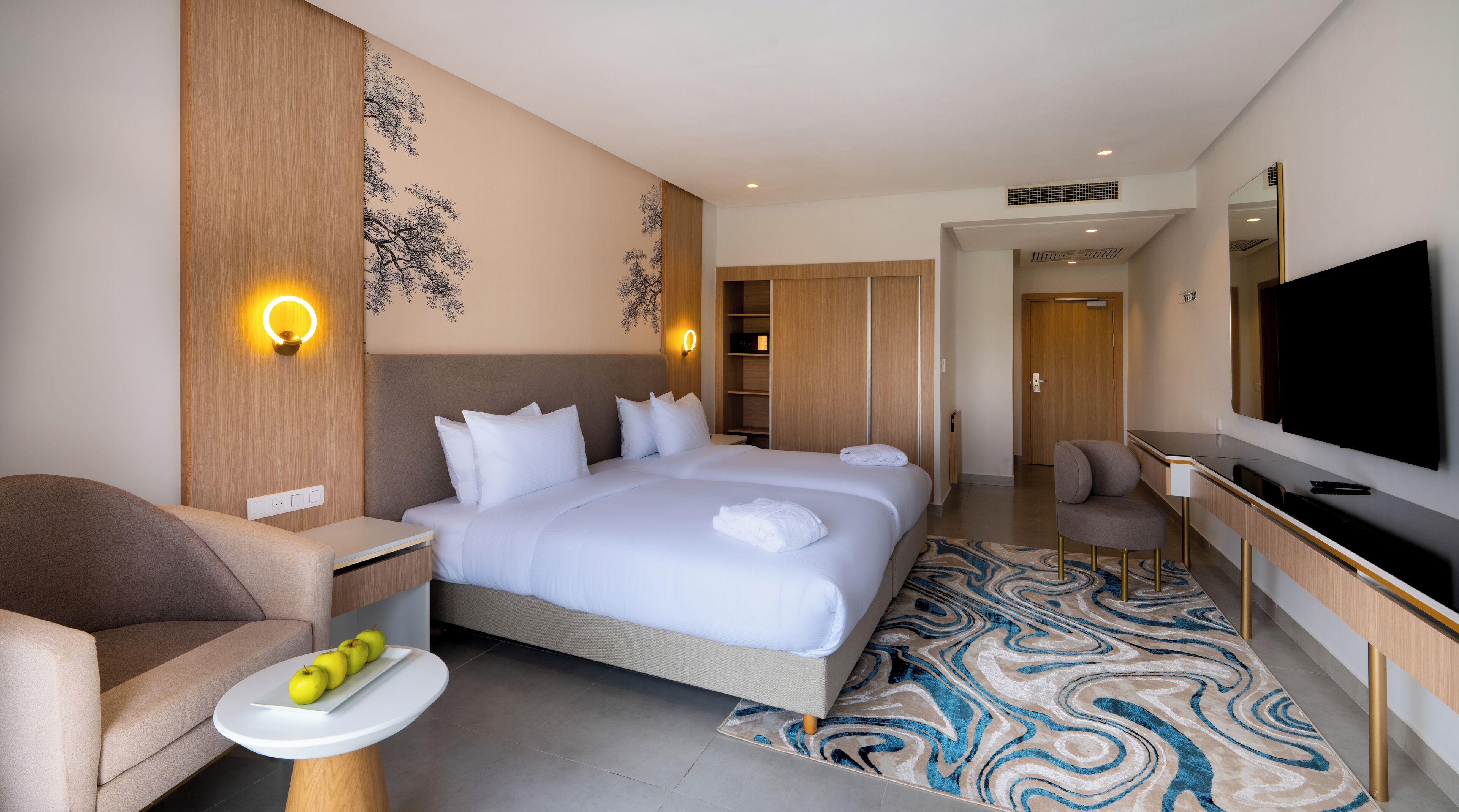 Deluxe szoba | Minibár ingyenes italokkal, ingyenes wifi és ágynemű