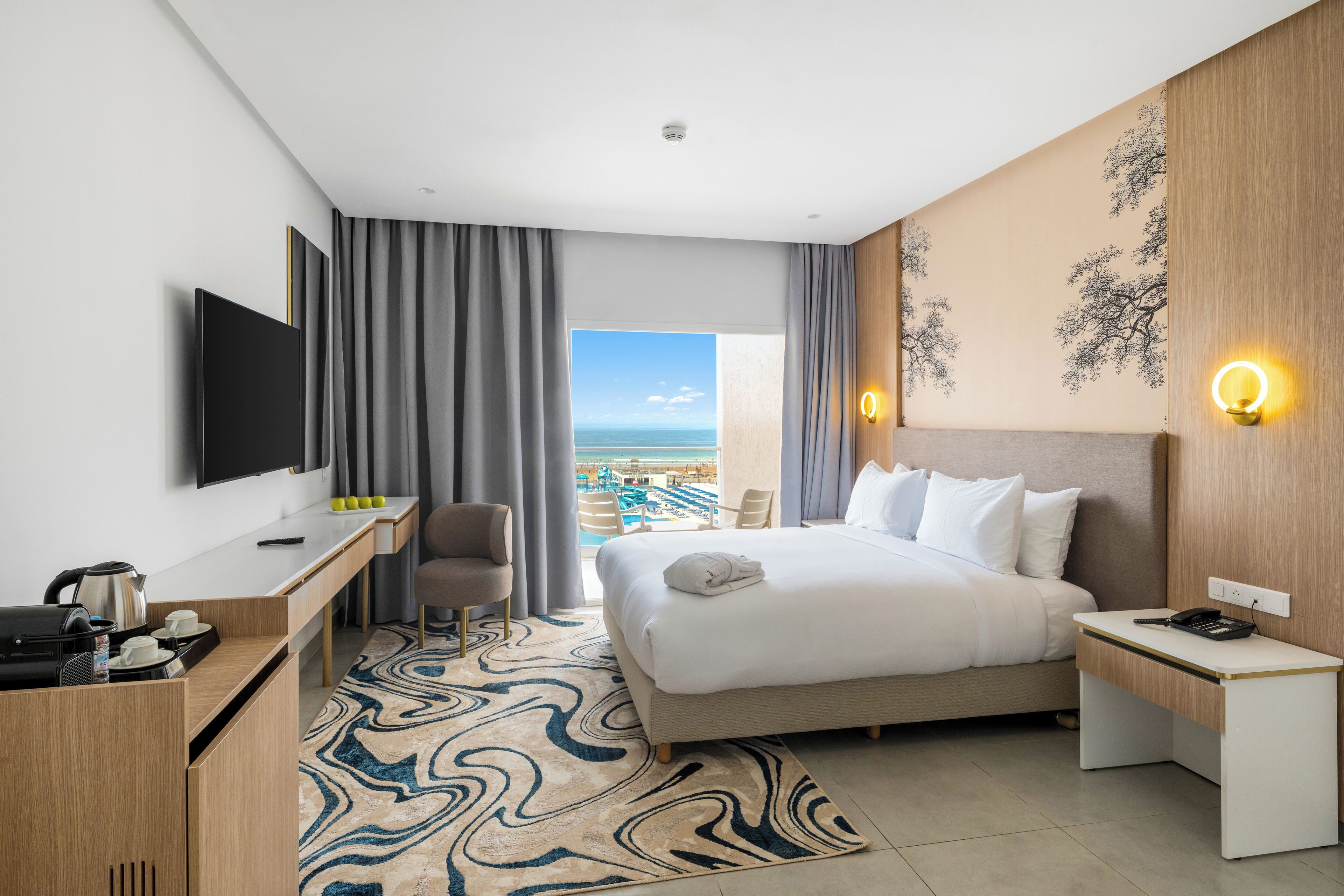 Deluxe szoba | Minibár ingyenes italokkal, ingyenes wifi és ágynemű