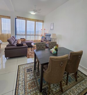 舒适公寓, 城市景观 | 起居区 | IPod 基座