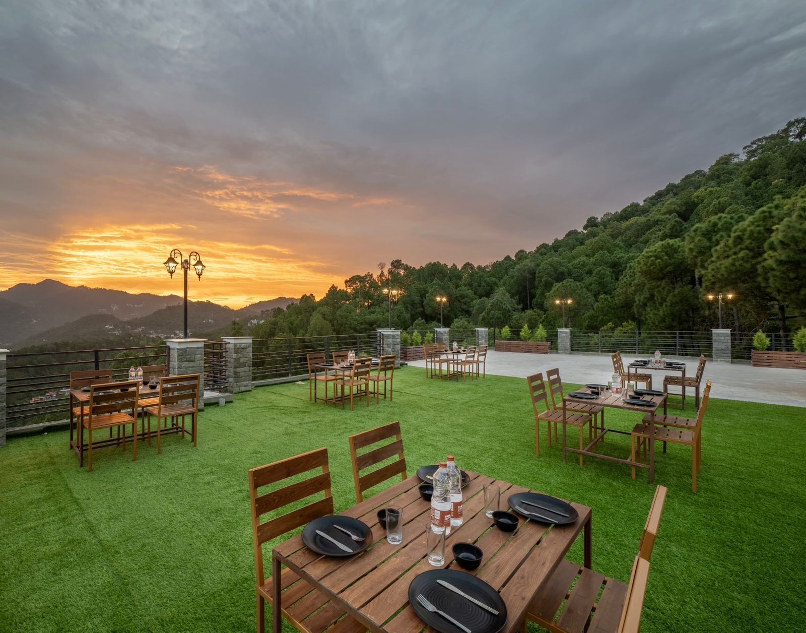 Apartamento premium, 3 quartos, sacada, vista para a montanha | Terraço/pátio