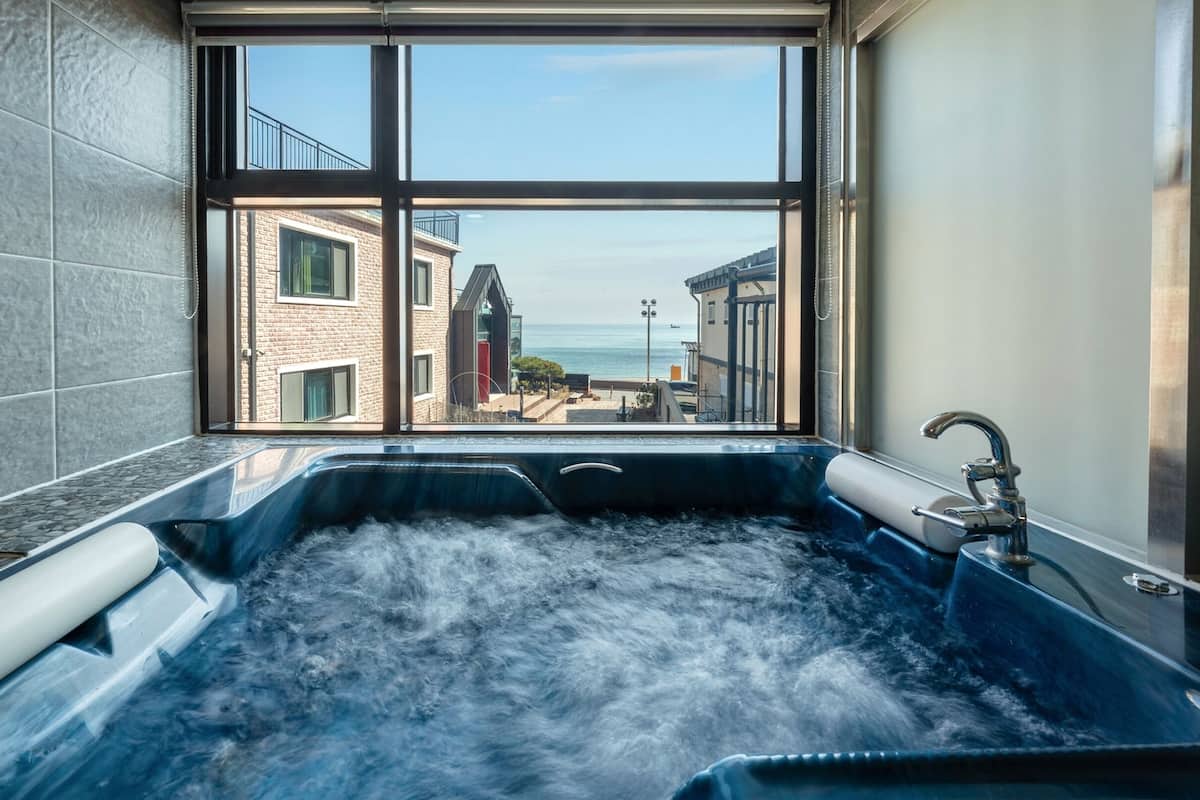 Basic-rum - 1 sovrum (Room 202 (Ocean View/Spa/BBQ)) | 1 sovrum och gratis wi-fi