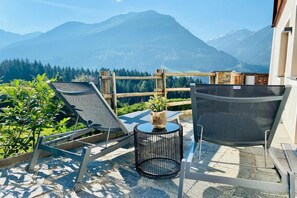 Vue de la maison de vacances [été]