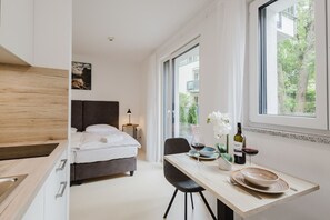 1 soverom, skrivebord, wi-fi og sengetøy