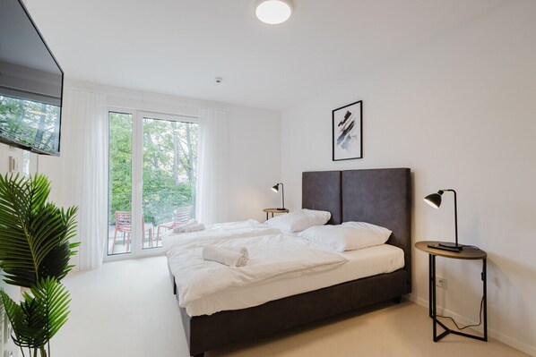 1 chambre, bureau, Wi-Fi, literie fournie