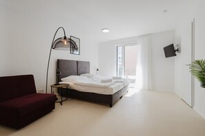 1 chambre, bureau, Wi-Fi, literie fournie