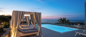 Villa La mer de Crete - private pool & sew view