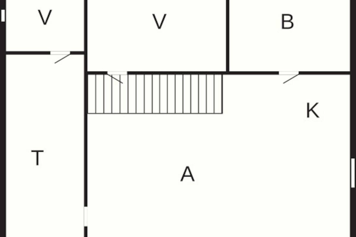 Classic House, 1 Bedroom | Floor plan