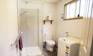 Hair dryer, towels