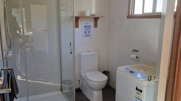 Hair dryer, towels