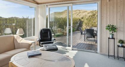 Front row to the North Sea in modern house