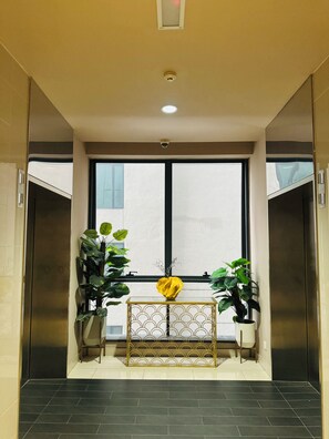 Façade de l’hébergement