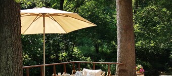 fairy tale cottage on water stream, 30 minutes from South Prague