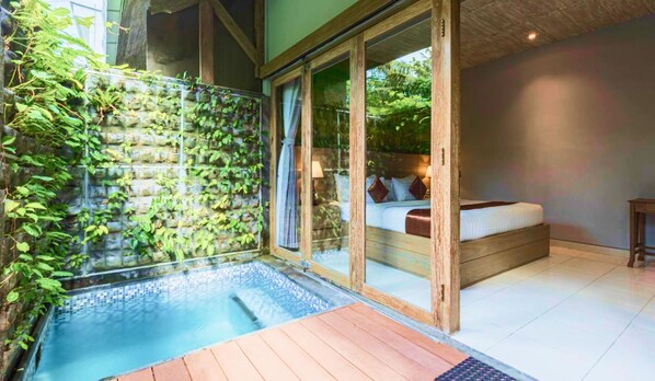 Villa, 1 King Bed, Private Pool | Terrace/patio