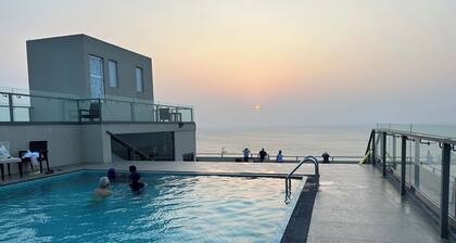 Cozy 1-bedroom fully furnished apartment in charming Negombo beach road.