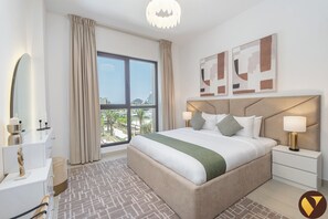 Luxury Διαμέρισμα, Μπαλκόνι, Θέα στην Πισίνα | 1 υπνοδωμάτιο, δωρεάν Wi-Fi 