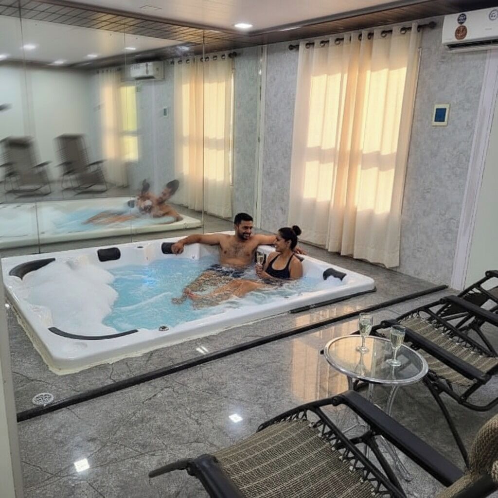 Balsam Jacuzzi Villa | Bed sheets