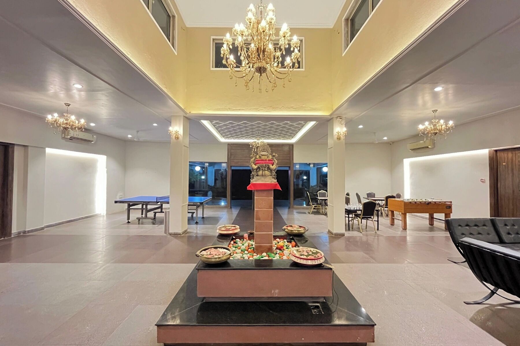 منطقة الجلوس في الردهة