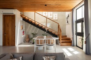 Deluxe Villa, Balcony, Pool View | Living area | 32-inch Smart TV with digital channels - Ben's Villa 2 by Alfred in Bali (Kerobokan)